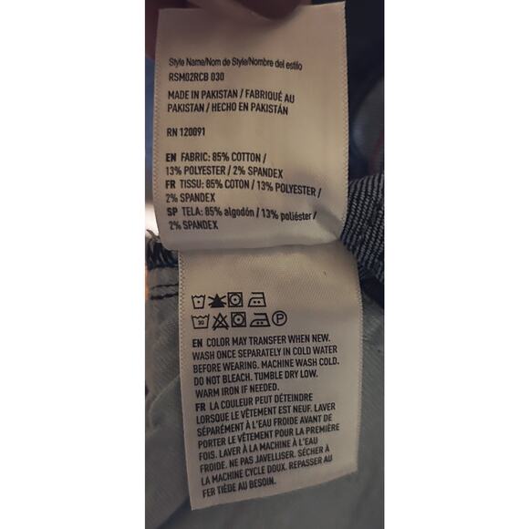 NWT Rising Sun & Co Repreve Slim Fit Jeans Men's 29X33 - Picture 8 of 8